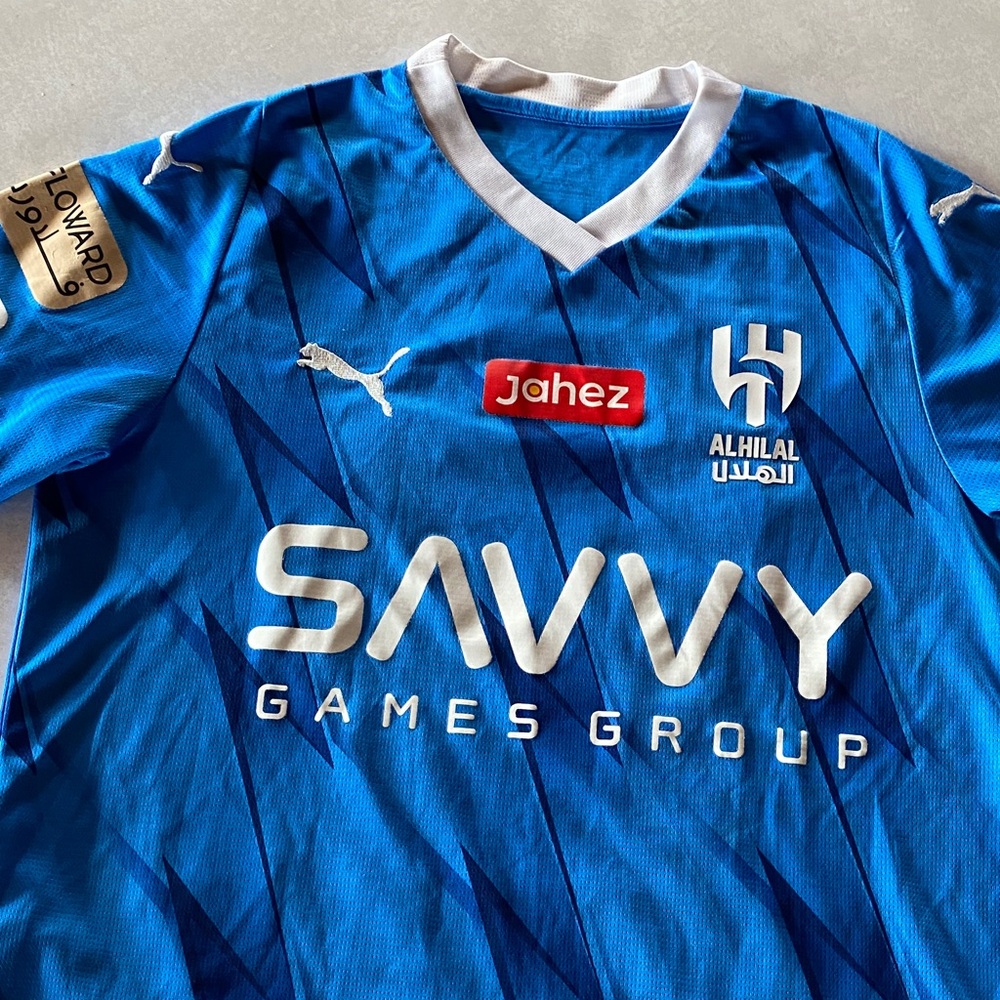 Puma Al Hilal Home Games Jersey in Blue and White